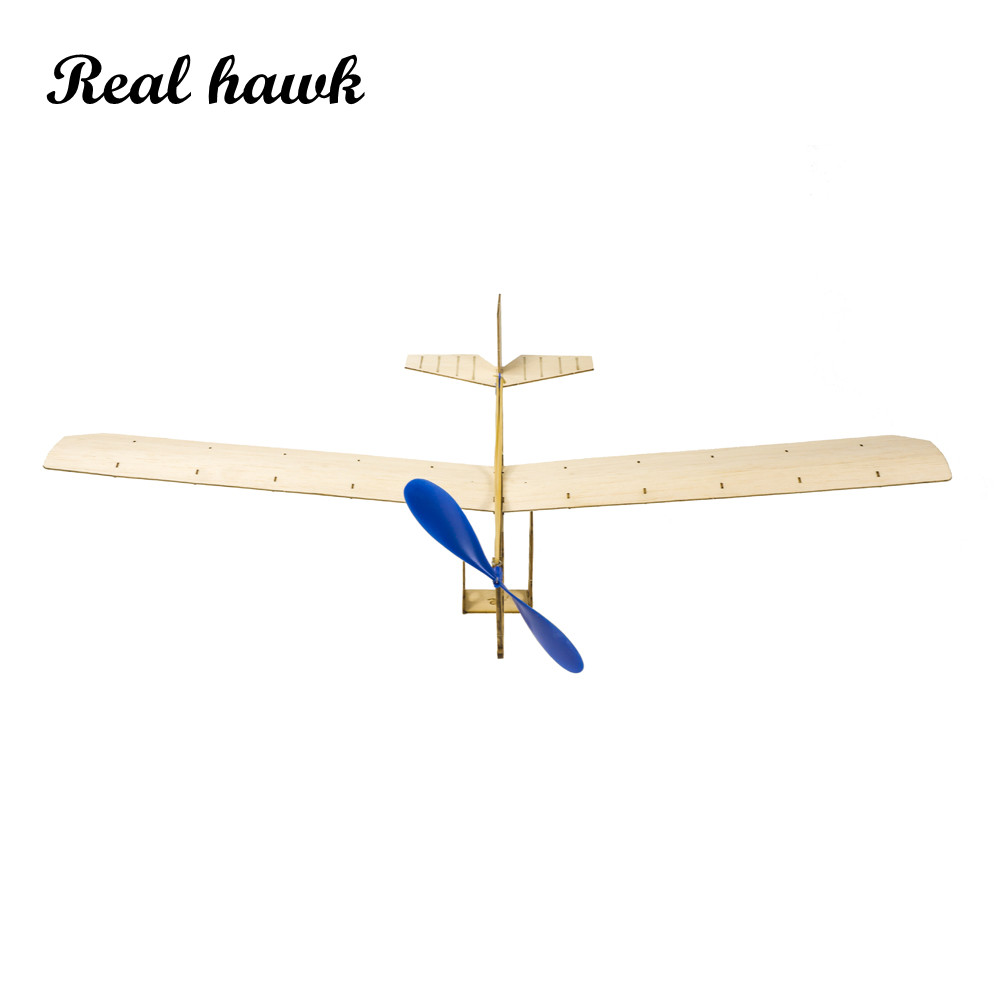 Model Kit Centaur - STEM-Flugzeugset mit Gummiband, DIY-Segelflugzeugspielzeug aus Holz