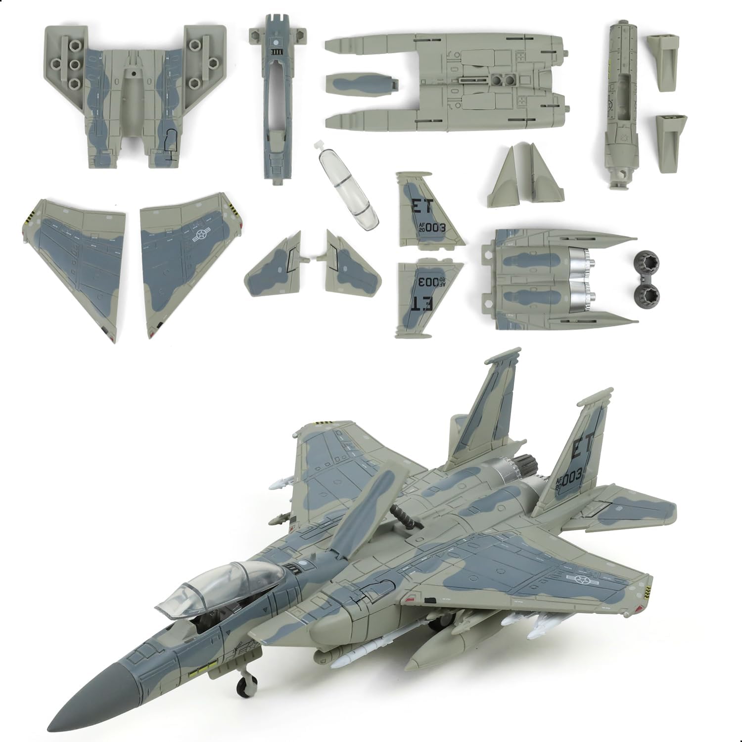 Model Kit Centaur - 1/72 F-15EX Eagle II Amerikanisches Luftwaffen-Kampfflugzeug,