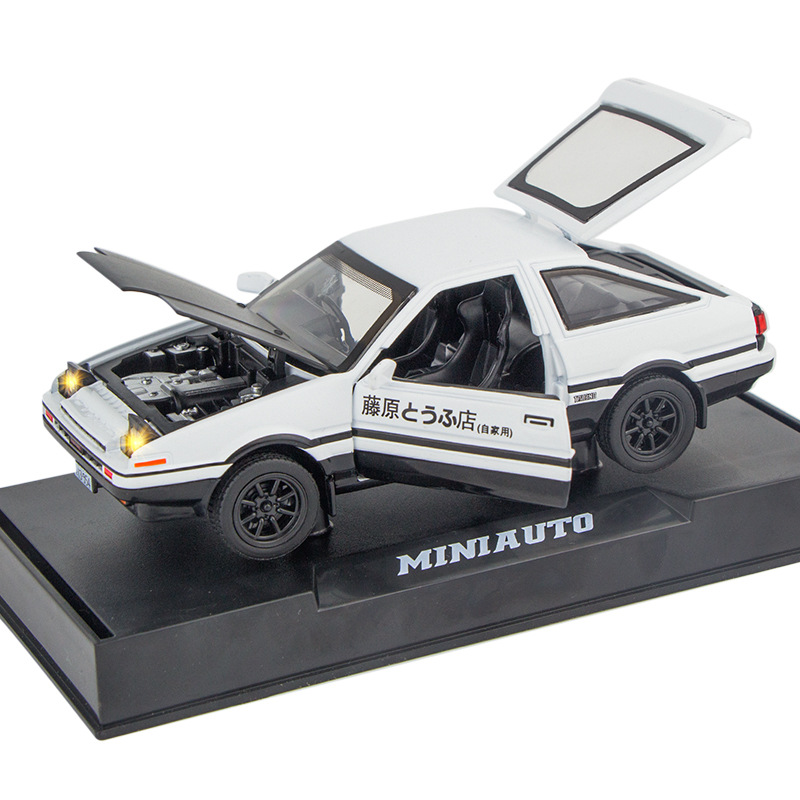 Model Kit Initial D - 1:32 INITIAL D AE86 Automodell Spielzeug