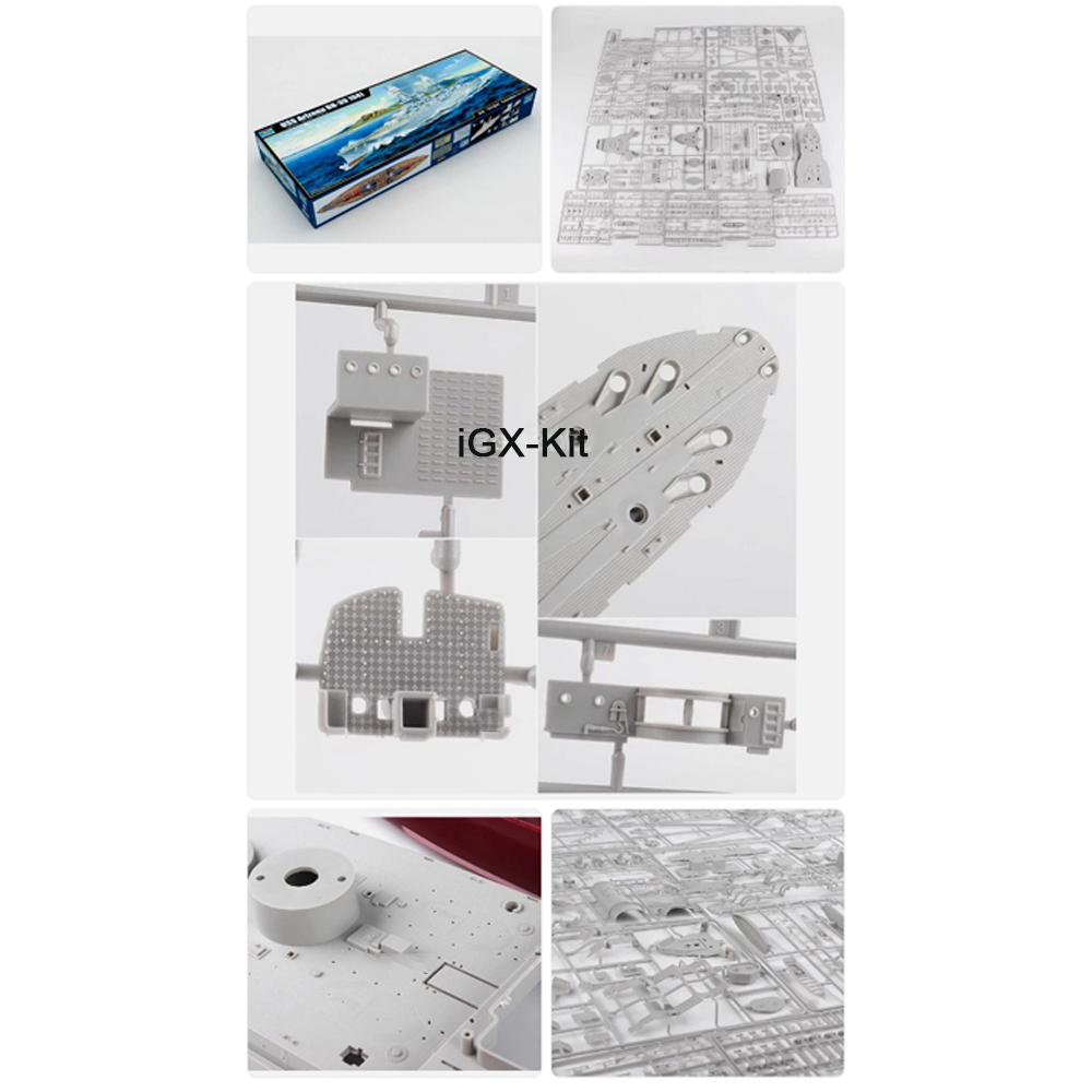 Model Kit Uss Arizona - Trumpeter 03701 1/200 Maßstab USS Arizona