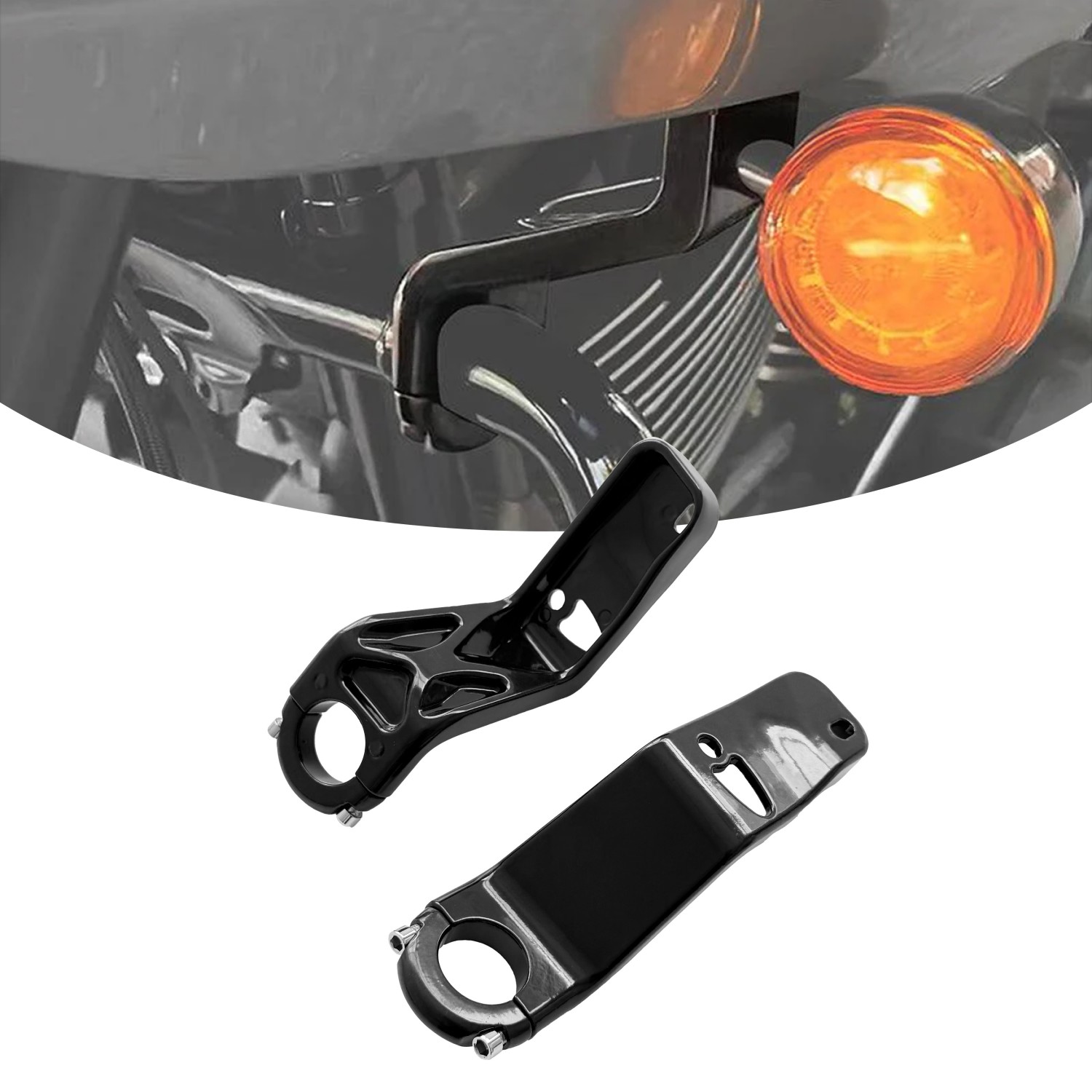 Model Kit Harley Davidson - Vordere Verkleidungs-Halterungskit für Harley 2022-spätere FXLRST