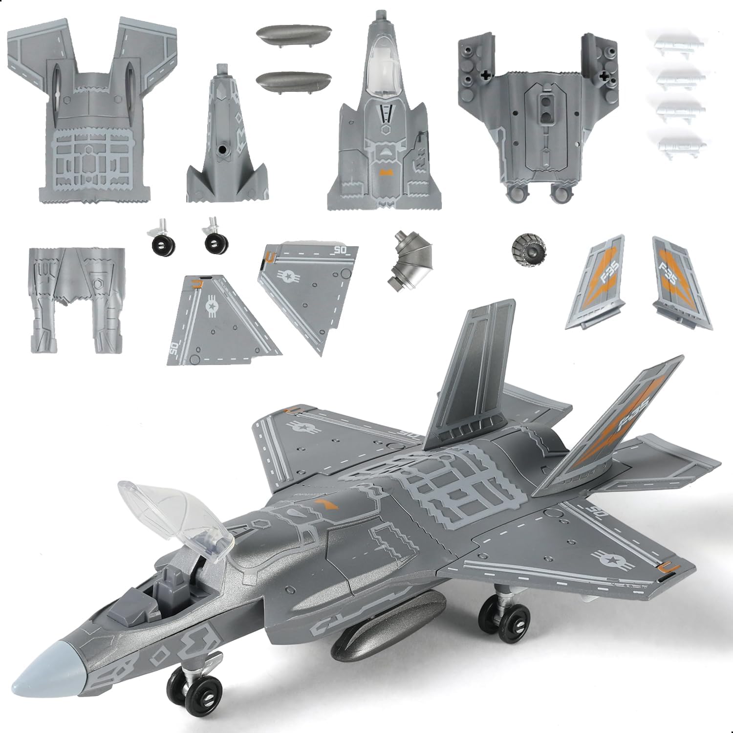Model Kit Centaur - 1:72 Maßstab F-35 Kampfjet Schnellbausatz Plastik