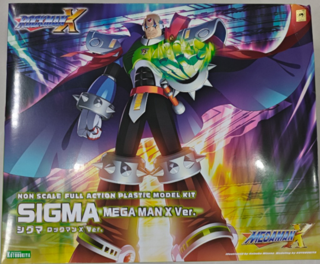Model Kit Zero Megaman - Kotobukiya Sigma Mega Man X Ver.