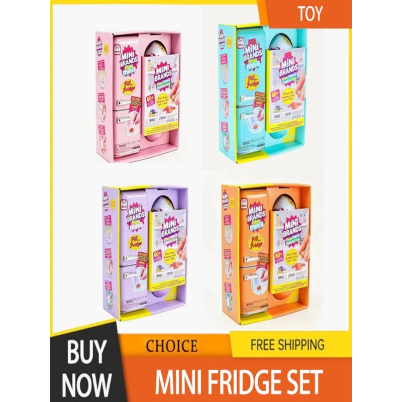 Model Kit Brand - Original Fill The Fridge Mini-Kühlschrank-Set Mini