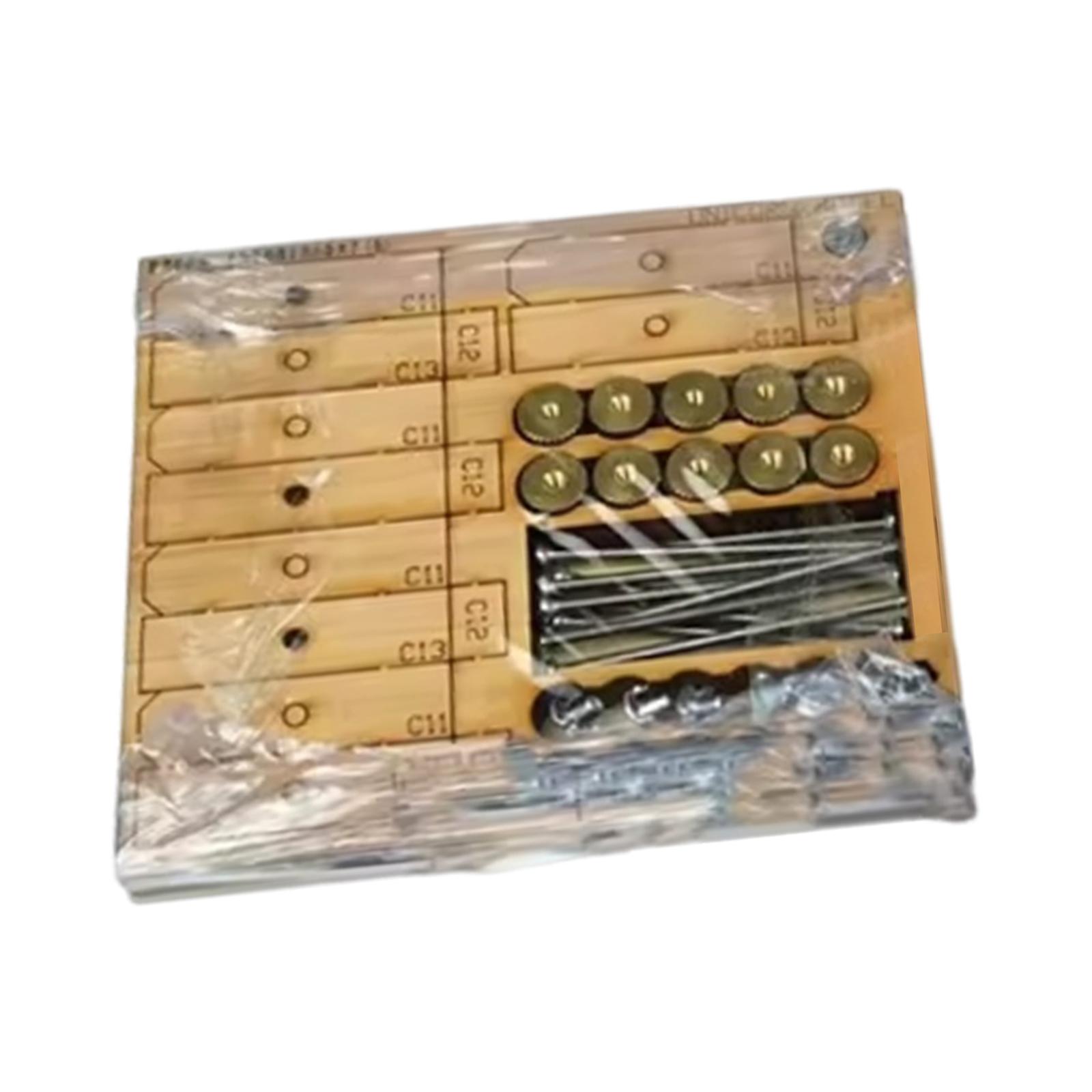 Model Kit Tool - Schiffsmodell-Rumpfplankungsklammern Praktische Holzschraubklammern Rumpfbefestigungsclips Langarm-Bastelwerkzeuge Selbstmontage-Set
