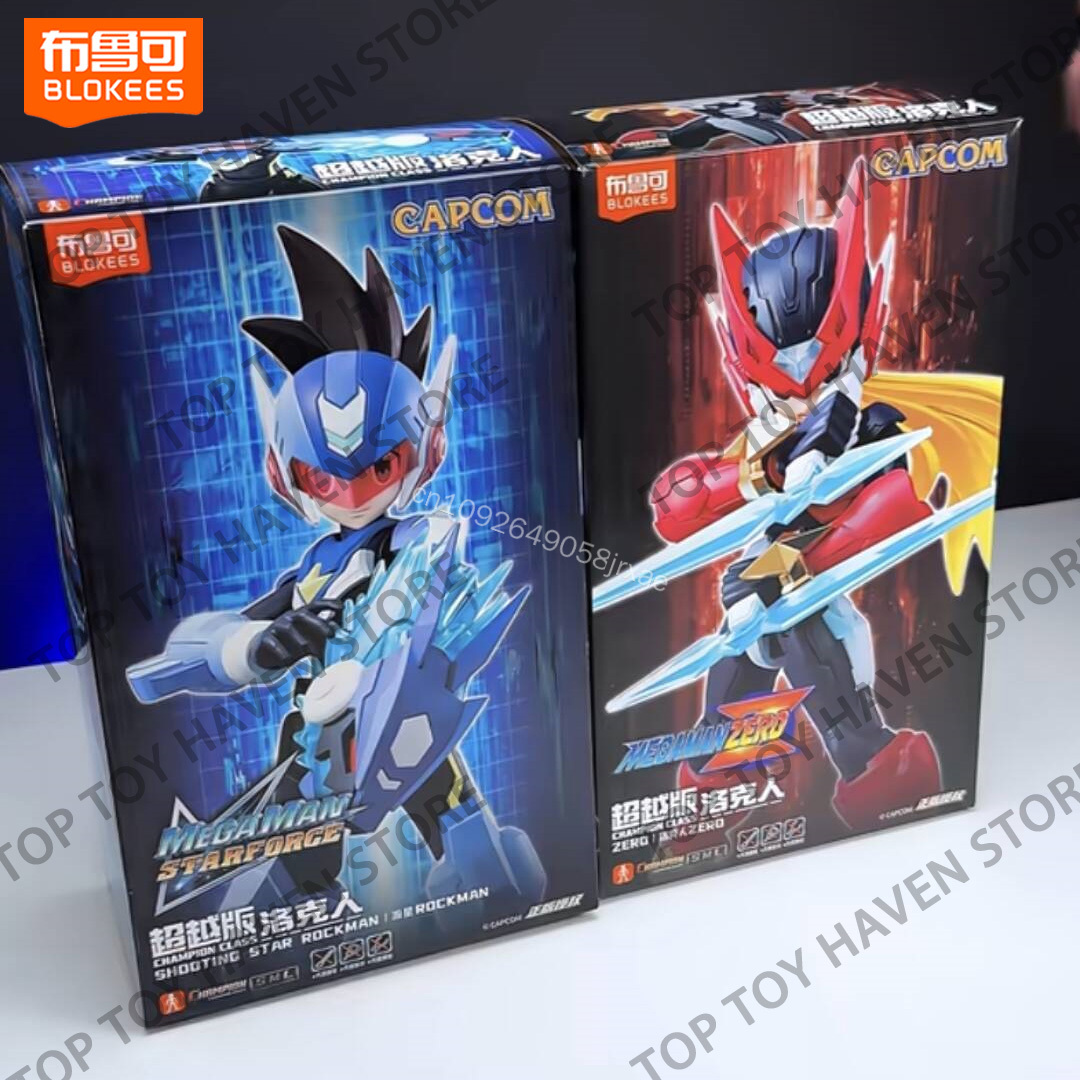 Model Kit Zero Megaman - Neue Blokees Champion-Klasse Shooting Star Rockman