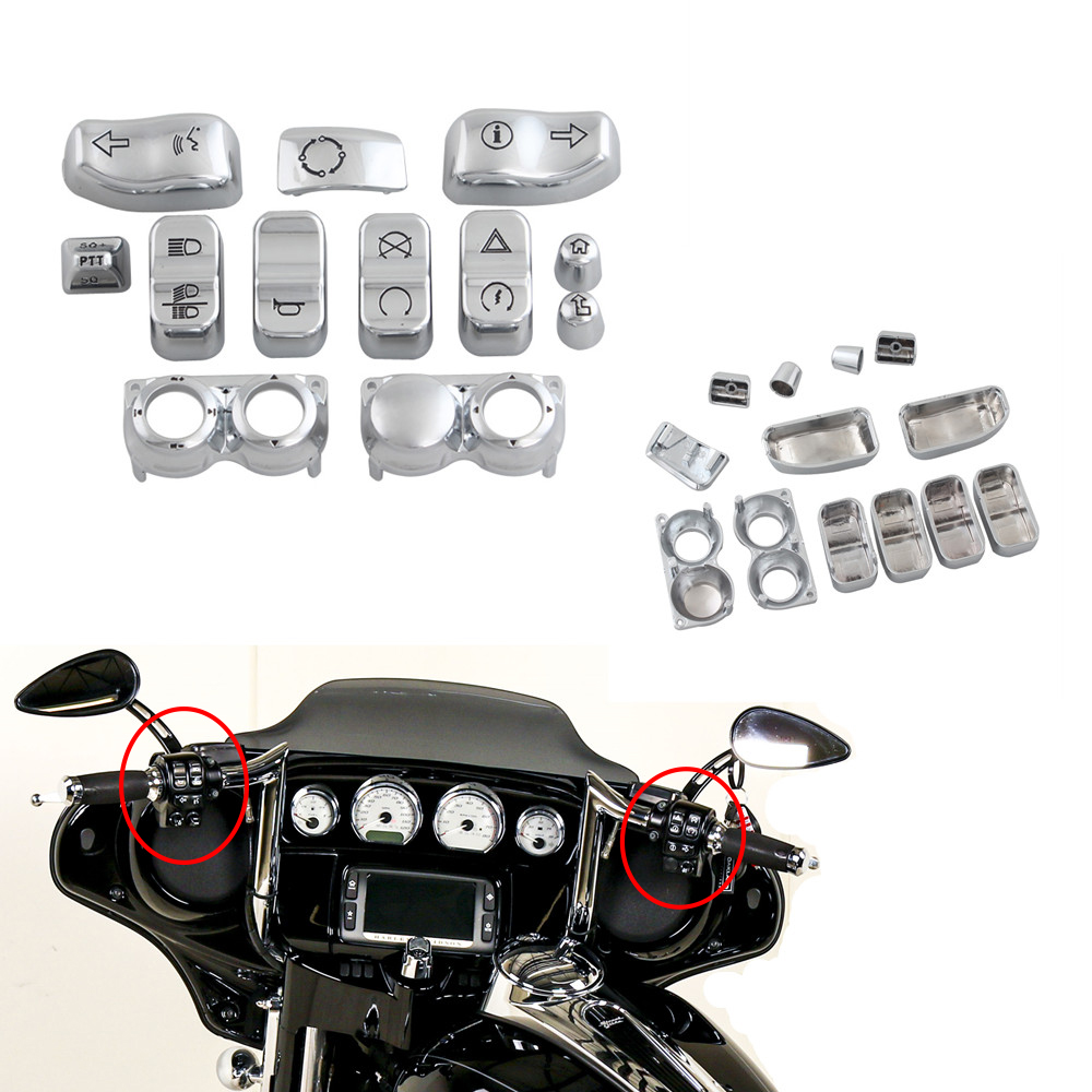 Model Kit Harley Davidson - Motorrad Zubehör Hand Schalter Gehäuse Taste