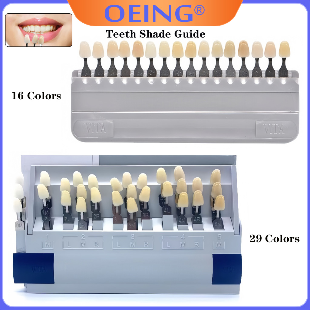 Model Kit Tool - 29/16 Farben Zähne Schatten Guide Keramik