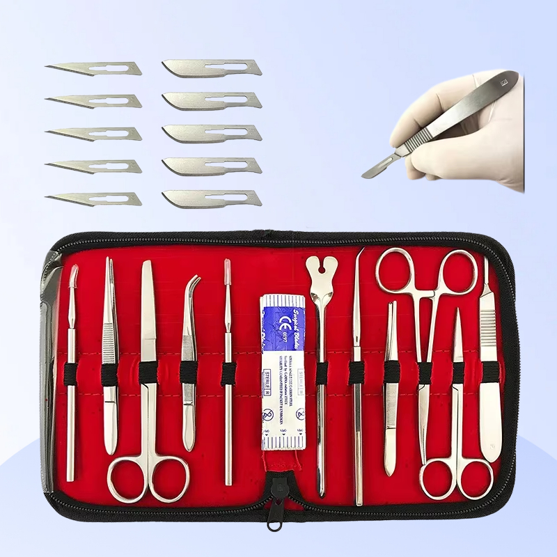 Model Kit Tool - Medizinisches Silikon-Naht-Set für Studenten zum Üben