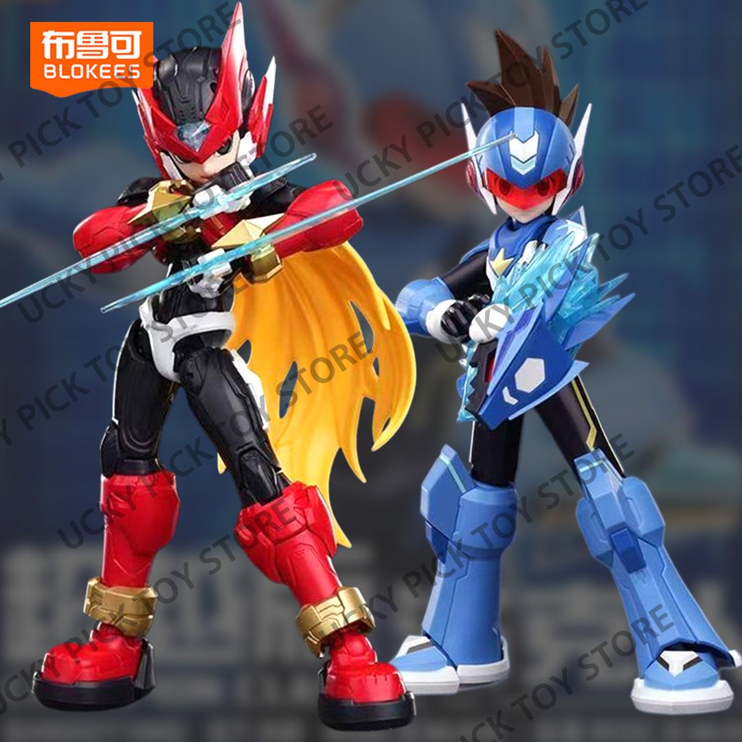 Model Kit Zero Megaman - Neue Blokees Champion-Klasse Shooting Star Rockman