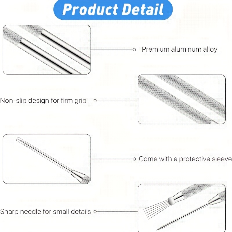 8-teiliges Aluminiumstab-Keram – Model Kit Tool Bewertung und Preis
