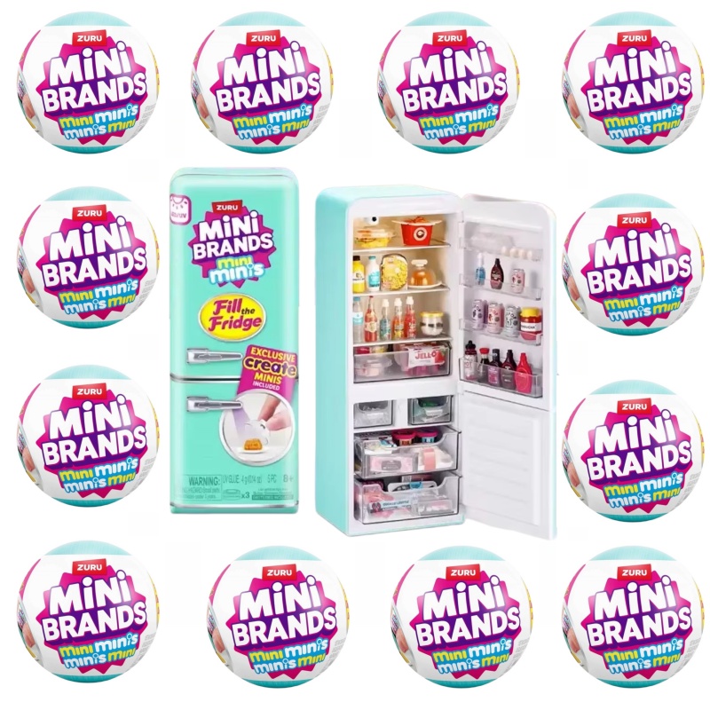 Neue ZURU Mini Brands Kühlschr – Model Kit Brand Bewertung und Preis
