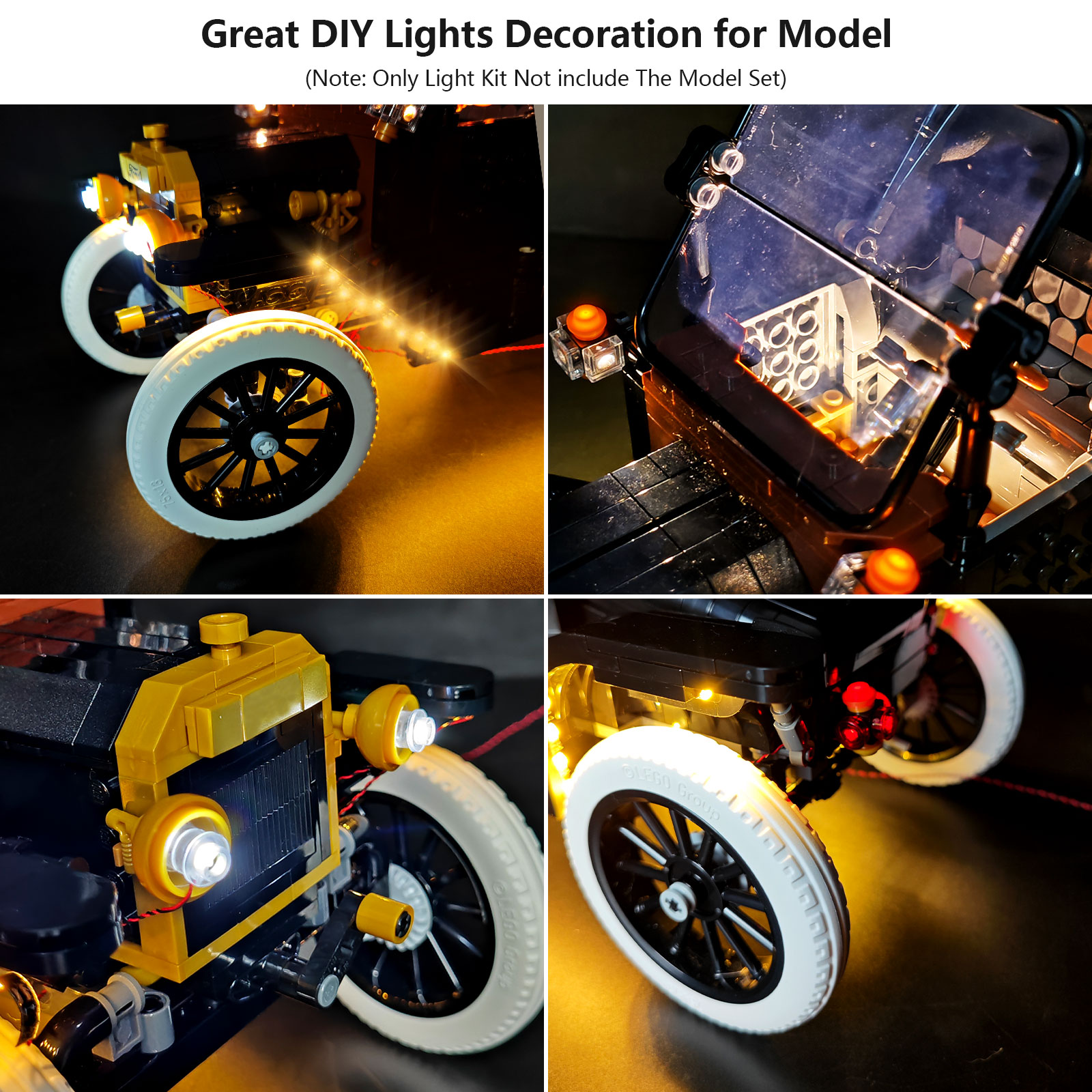 LYBMTWF LED-Beleuchtungsset, k – Model Kit Walmart Bewertung und Preis