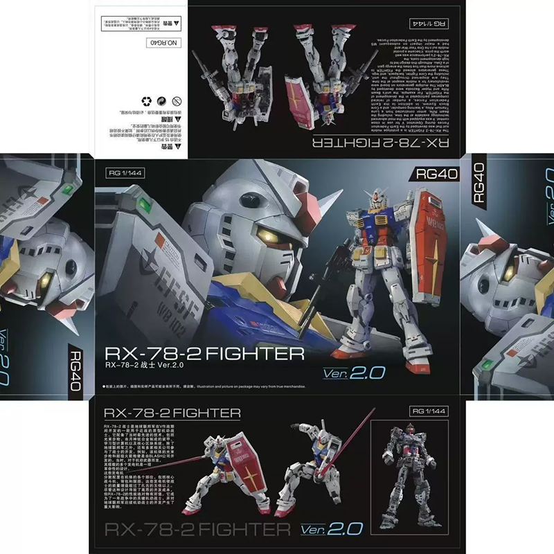 RG 1/144 RX-78-2 2.0 G3 Ver. B – Model Kit Pg Bewertung und Preis