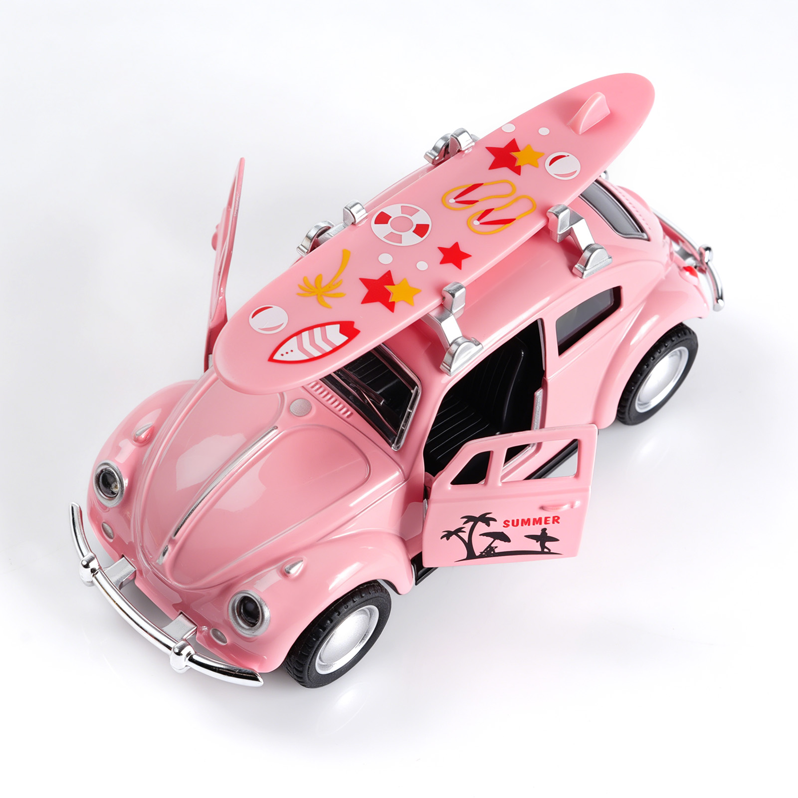1:36 Rosa Volkswagen Käfer Mod – Model Kit Volkswagen Bewertung und Preis