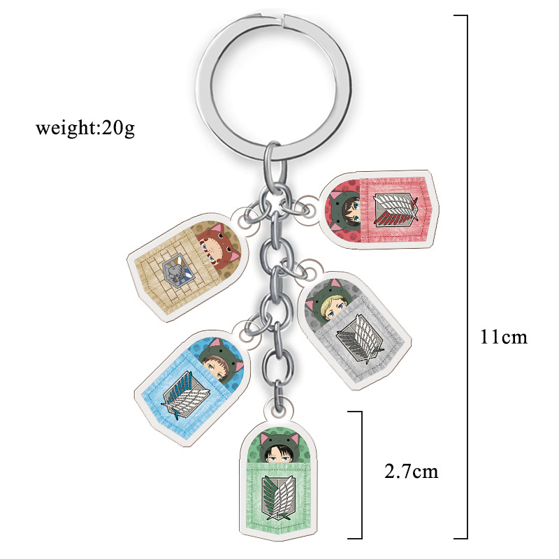 Attack on Titan Acryl-Schlüsse – Model Kit Accessories Bewertung und Preis