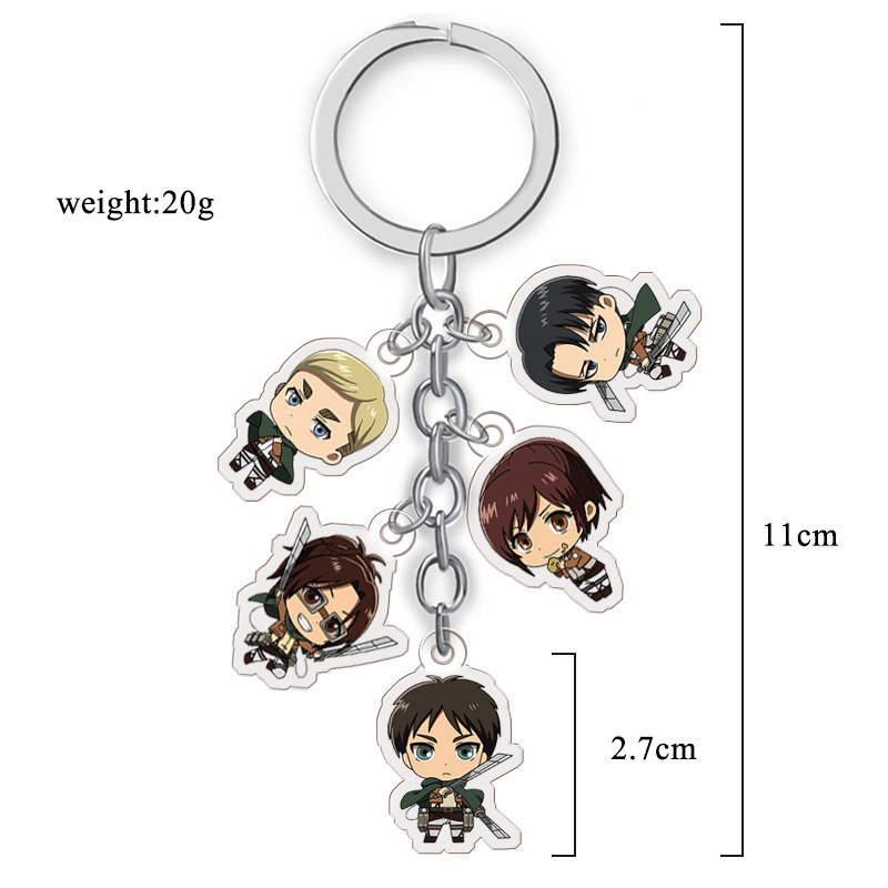 Attack on Titan Acryl-Schlüsse – Model Kit Accessories Bewertung und Preis