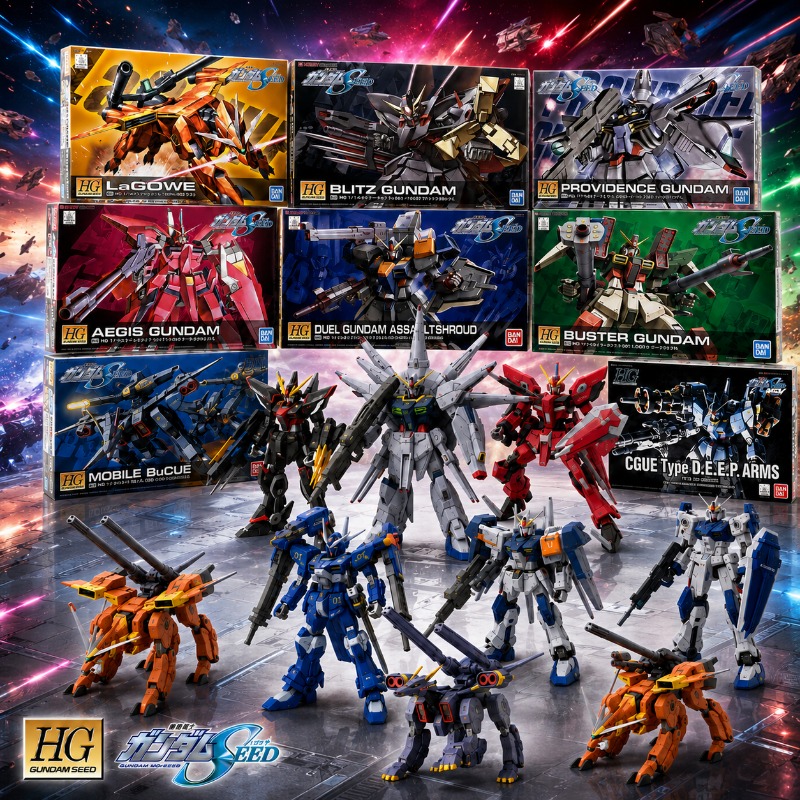 Bandai HG SEED 1/144 Blitz Aeg – Model Kit Pg Bewertung und Preis