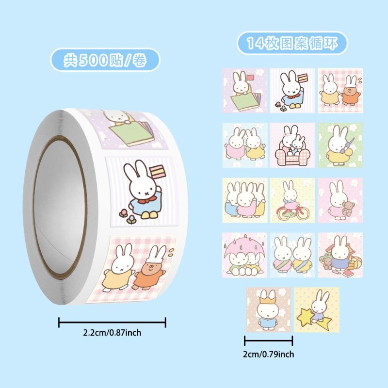Miffy 500 Stück Rollenaufklebe – Model Kit Game Bewertung und Preis