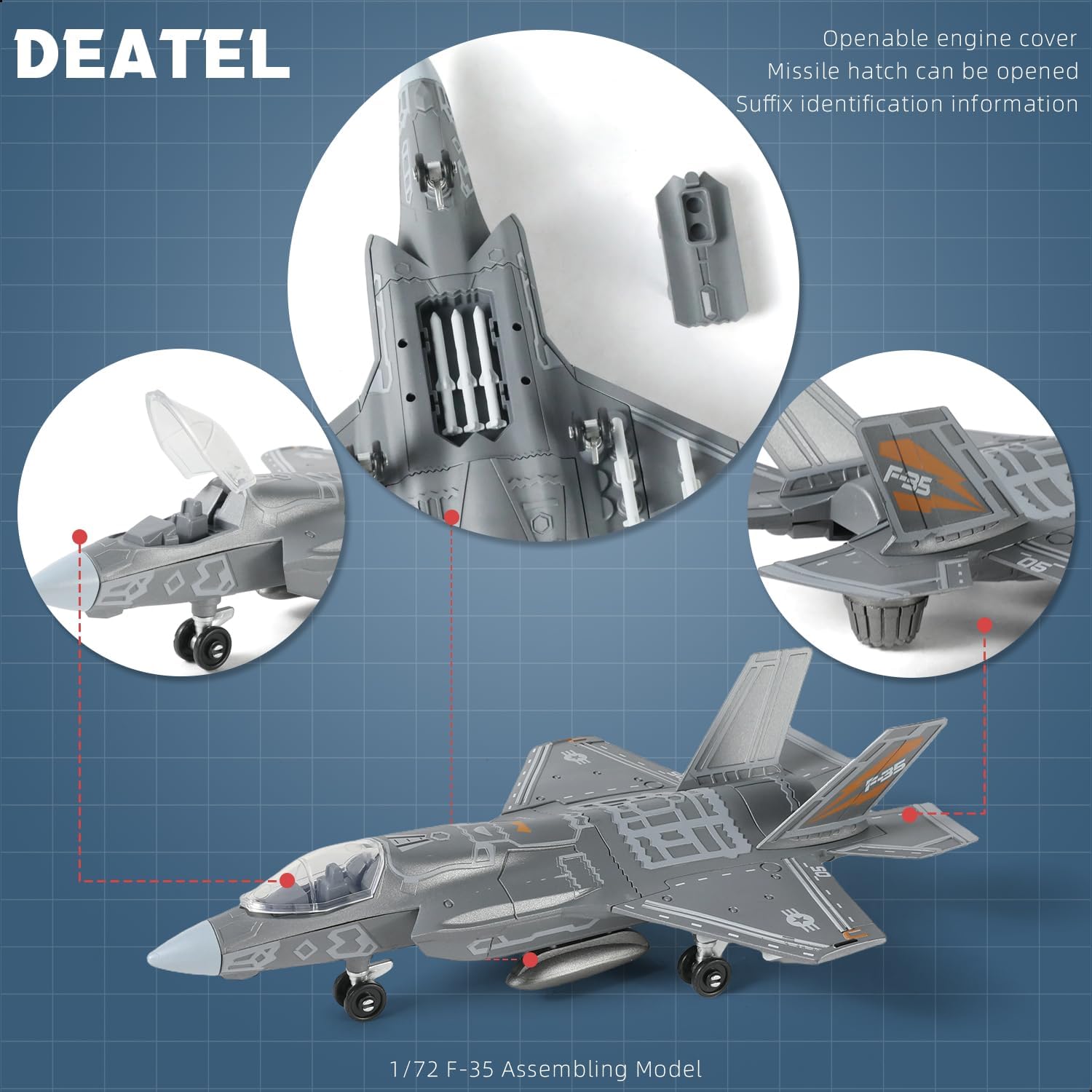 1:72 Maßstab F-35 Kampfjet Sch – Model Kit Centaur Bewertung und Preis