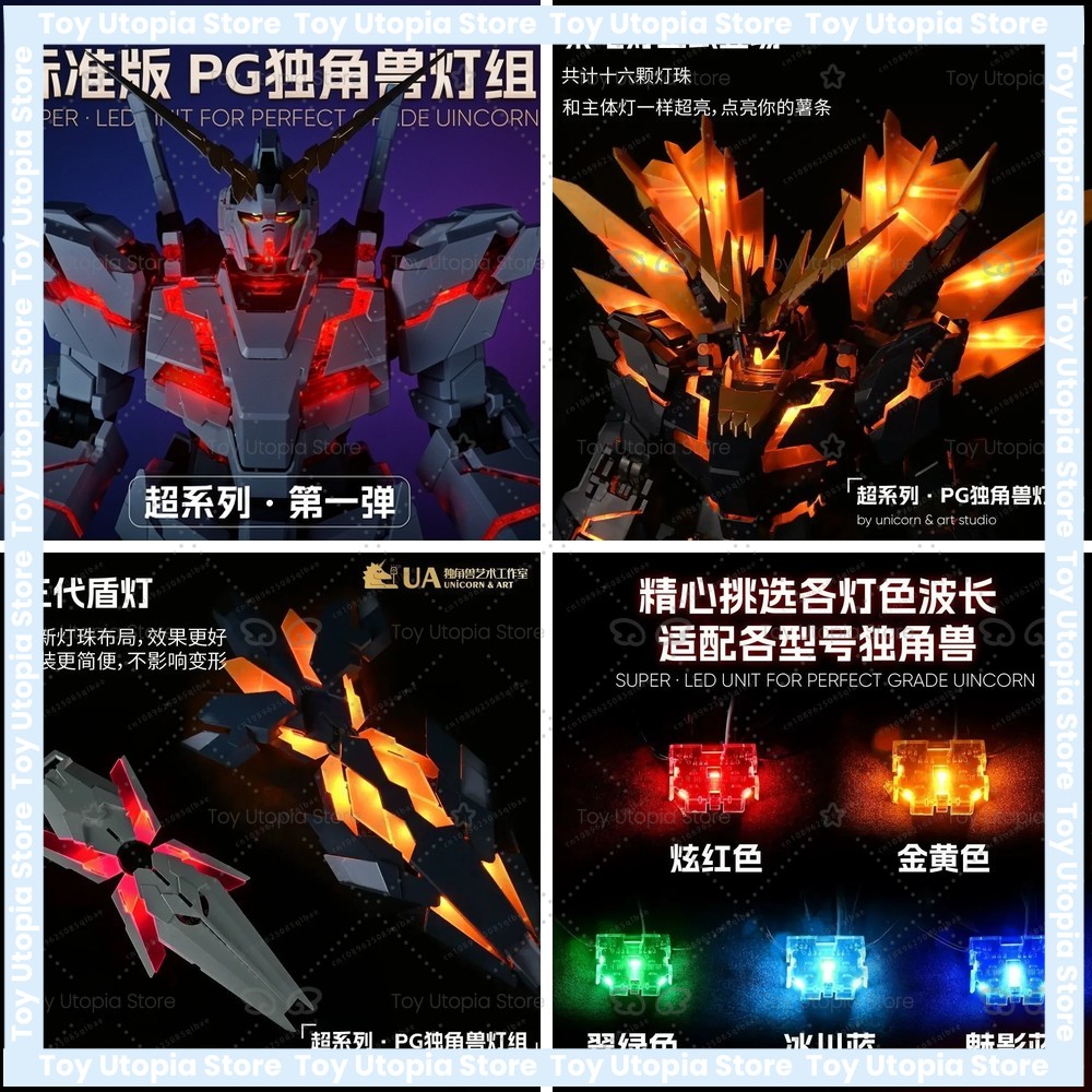 LED-Lichtset für PG 1/60 RX-0  – Model Kit Pg Bewertung und Preis