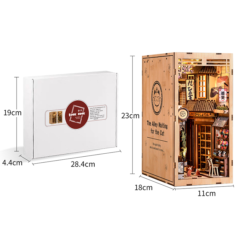 LED Holz-Bücherregal-Einsatz-S – Model Kit Centaur Bewertung und Preis