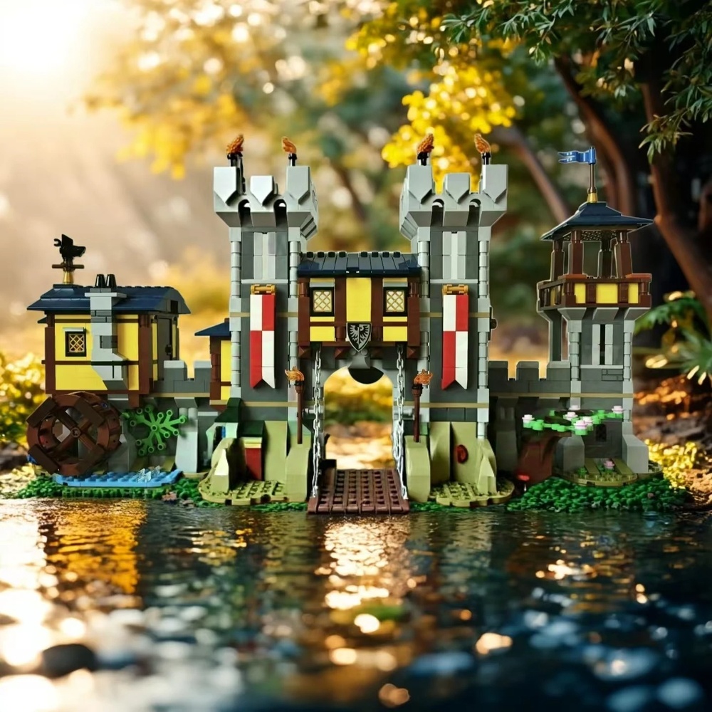 1426-teiliges Neues Mittelalte – Model Kit Game Bewertung und Preis