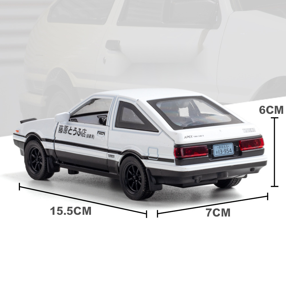 1:32 INITIAL D AE86 Legierungs – Model Kit Initial D Bewertung und Preis